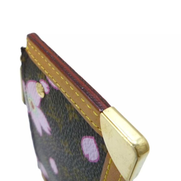 Auth LOUIS VUITTON Pochette Cles Cherry Brossom Key Coin Purse M92015 #W511008 - Picture 10 of 15